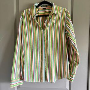 Vintage Multicolor Ralph Lauren button up long sleeve shirt